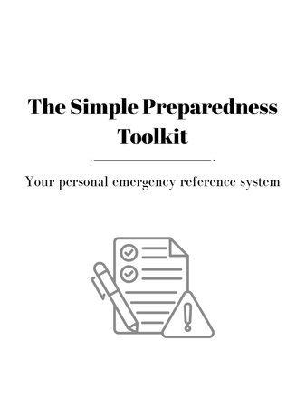 The Simple Preparedness Toolkit page